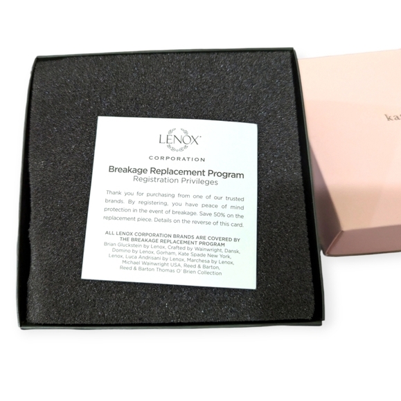 New Kate Spade Jewelry Dish by Lenox Spade Street Citron Yellow Trinket Dish - Picture 5 of 8